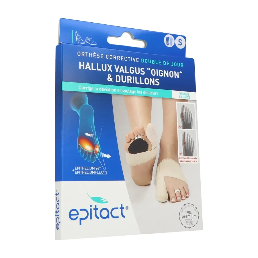 Epitact Orthèse Double Epithélium Flex+ Hallux Valgus