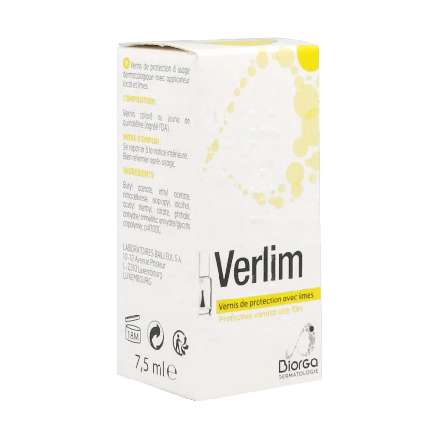 Verlim Vernis de Protection avec Limes