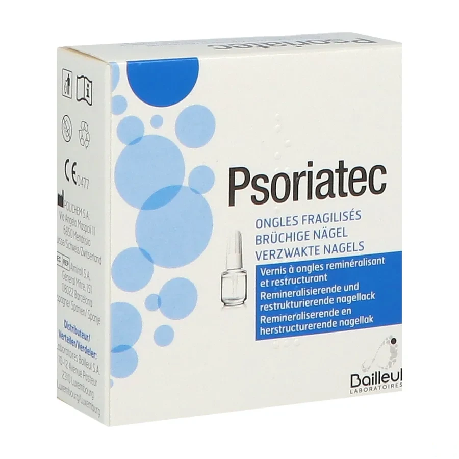 Psoriatec Ongles Fragilisés Vernis Reminéralisant