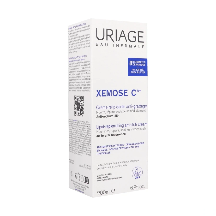 Uriage Xemose Crème Relipidante Anti-Grattage