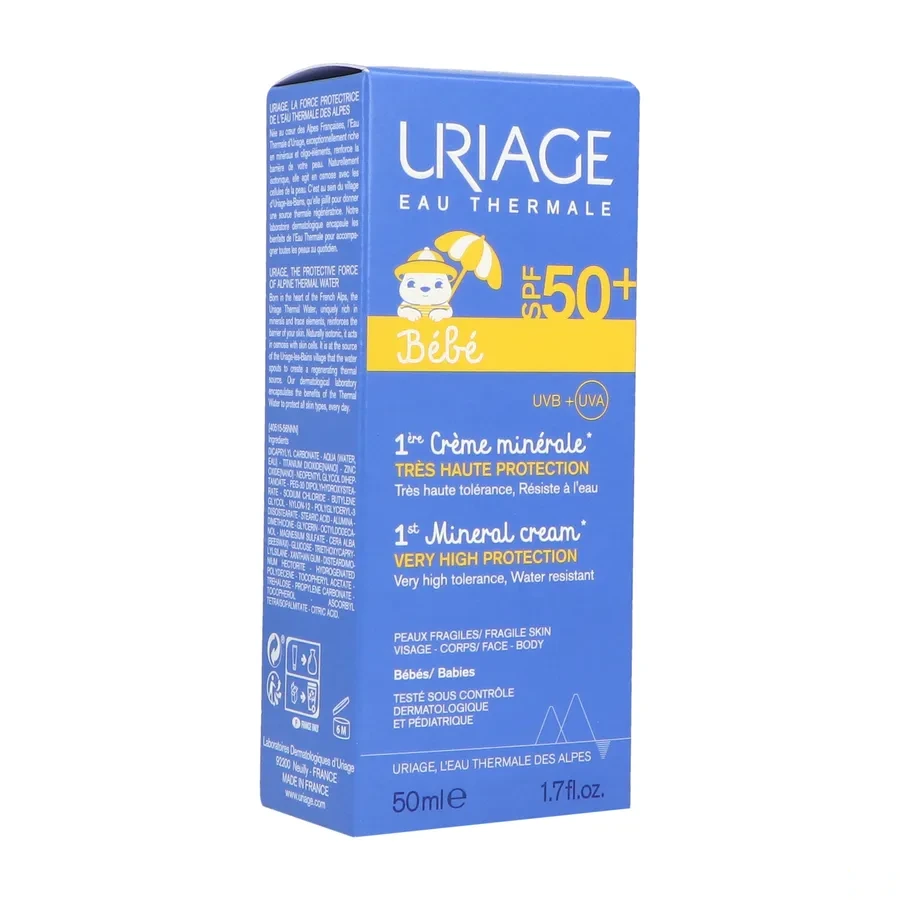 Uriage Bébé 1ere Crème Minérale SPF 50+