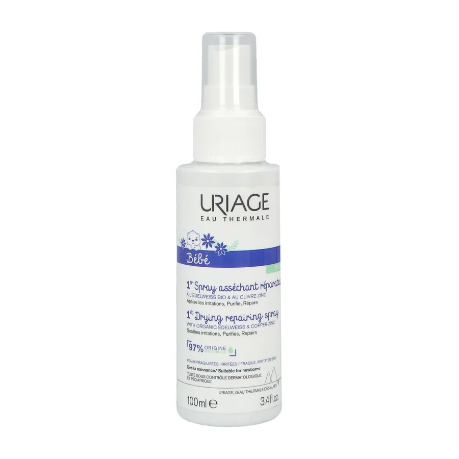 Uriage Bébé 1er Spray Asséchant Réparateur
