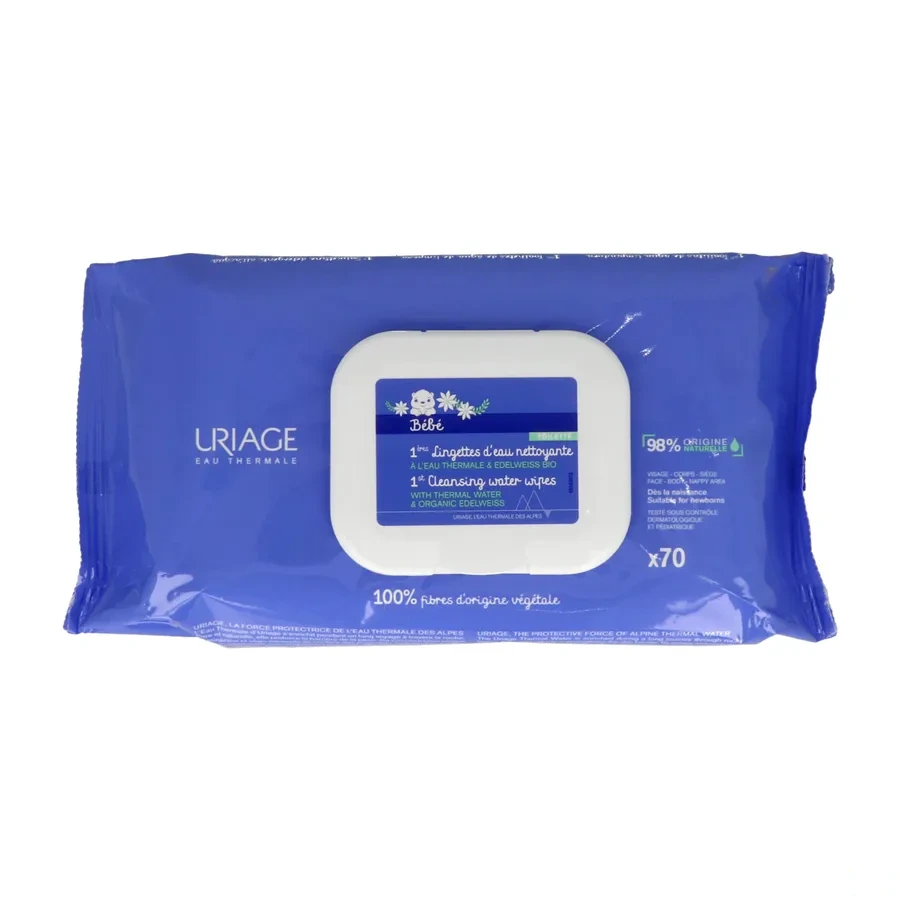 Uriage Bébé 1ères Lingettes Nettoyantes