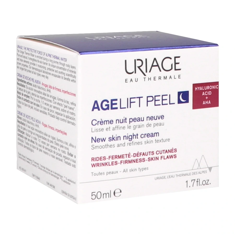 Uriage Age Lift Peel Crème Nuit Peau Neuve