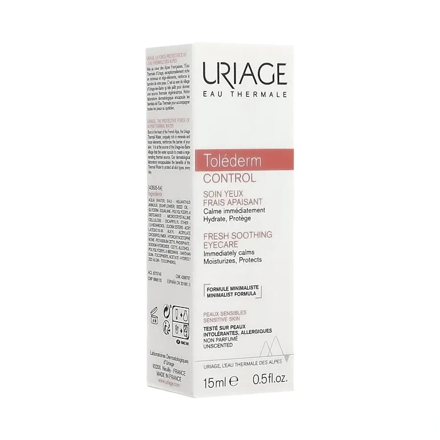Uriage Toléderm Control Soin Yeux Frais Apaisant