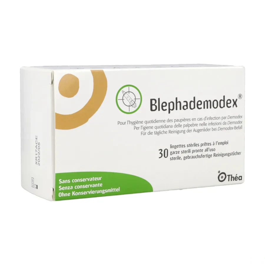 Blephademodex Lingettes