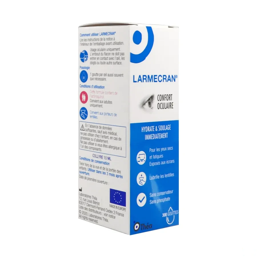 Larmecran Gouttes Confort Oculaire