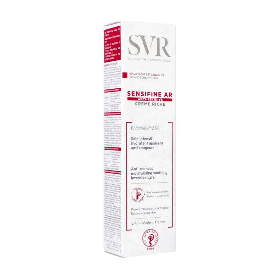 SVR Sensifine AR Crème riche soin intensif hydratant apaisant anti-rougeurs