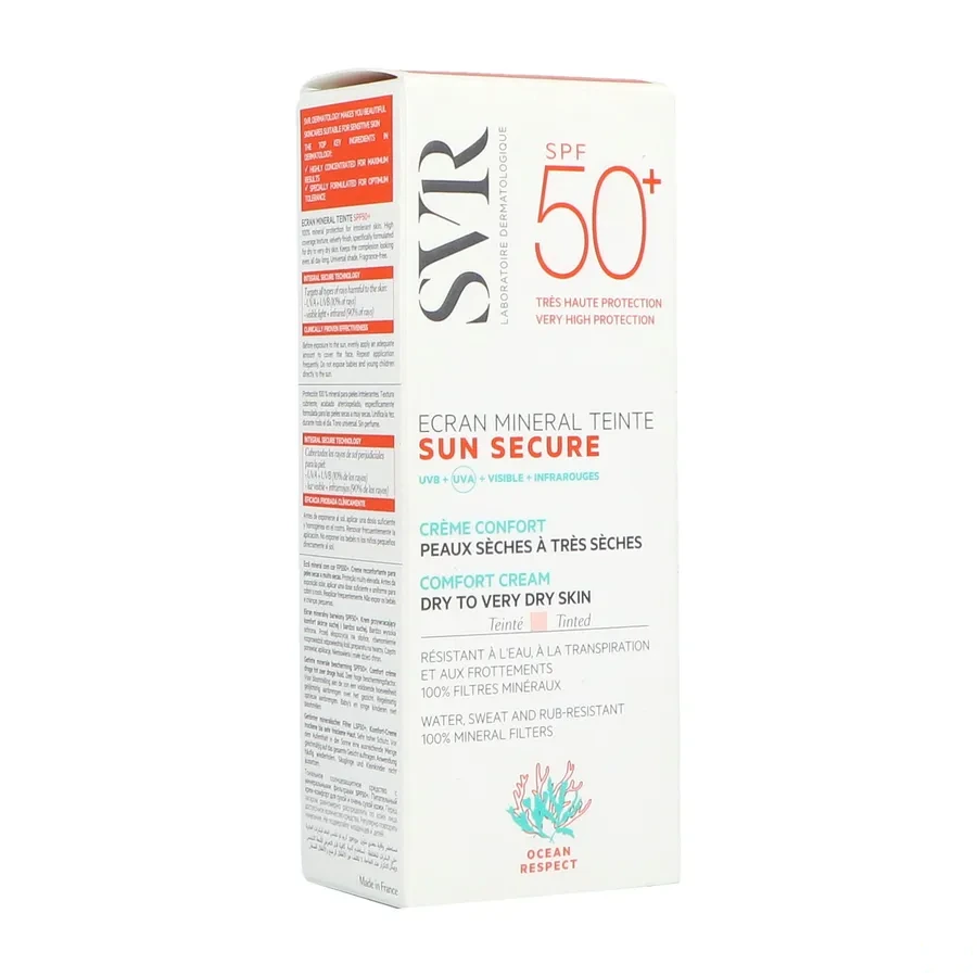 SVR Sun Secure Ecran Minéral Teinté SPF50+