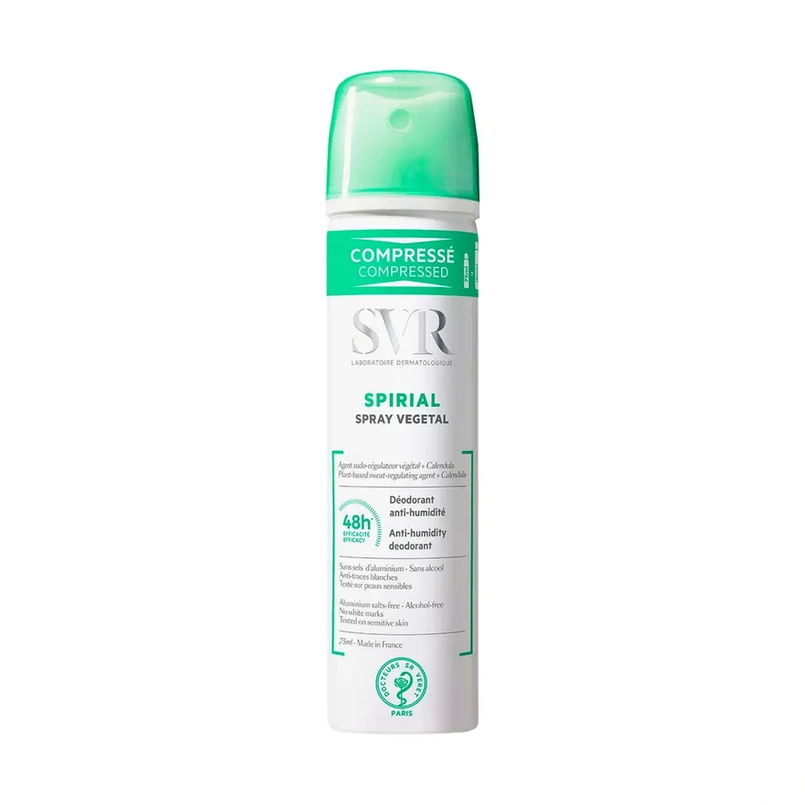 SVR Spirial Spray Végétal Déodorant Anti-Humidité 48h