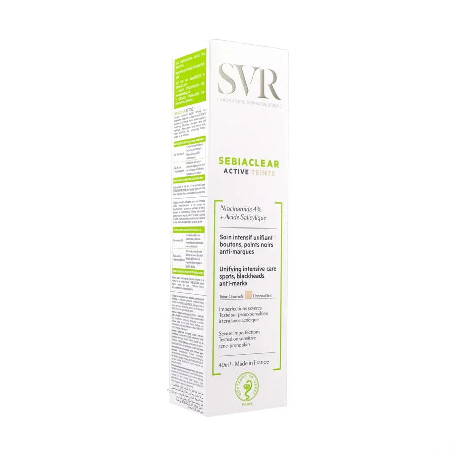 Sebiaclear Active Teinté Soin Intensif Unifiant