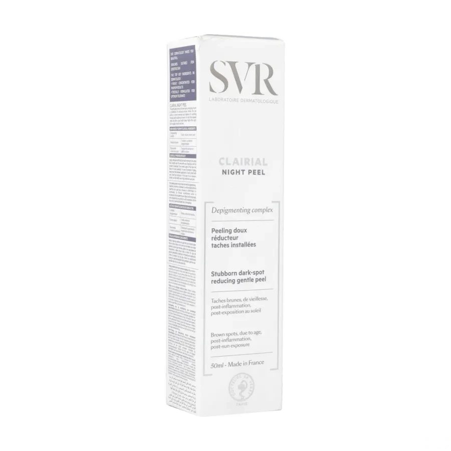 SVR Clairial Night Peel Peeling Doux Réducteur Taches Installées