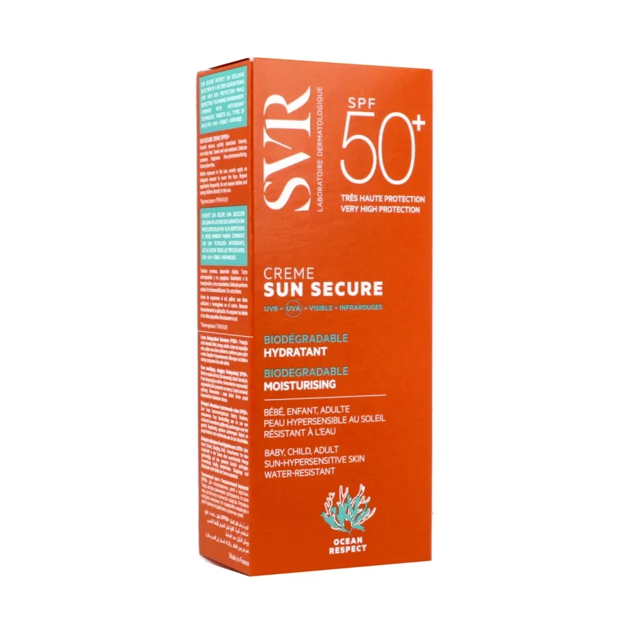SVR Sun Secure Crème Solaire Hydratante SPF 50+