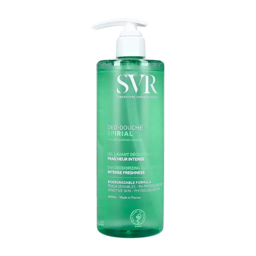 SVR Spirial Déo douche Gel lavant déodorant