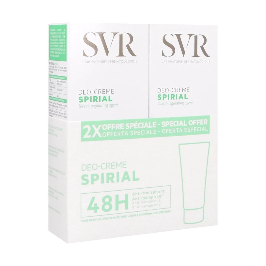 SVR Spirial Déo-Crème Anti-Transpirant 48 h