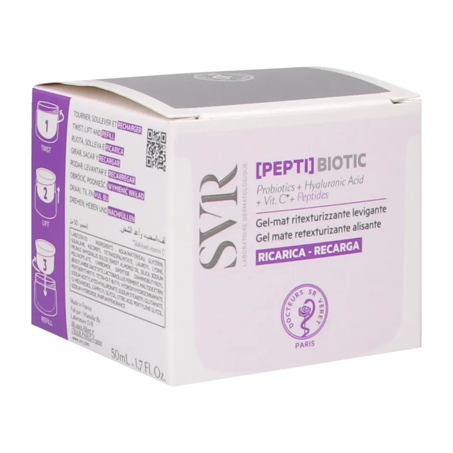 SVR Pepti Biotic Gel-Mat Régénérant Lissant