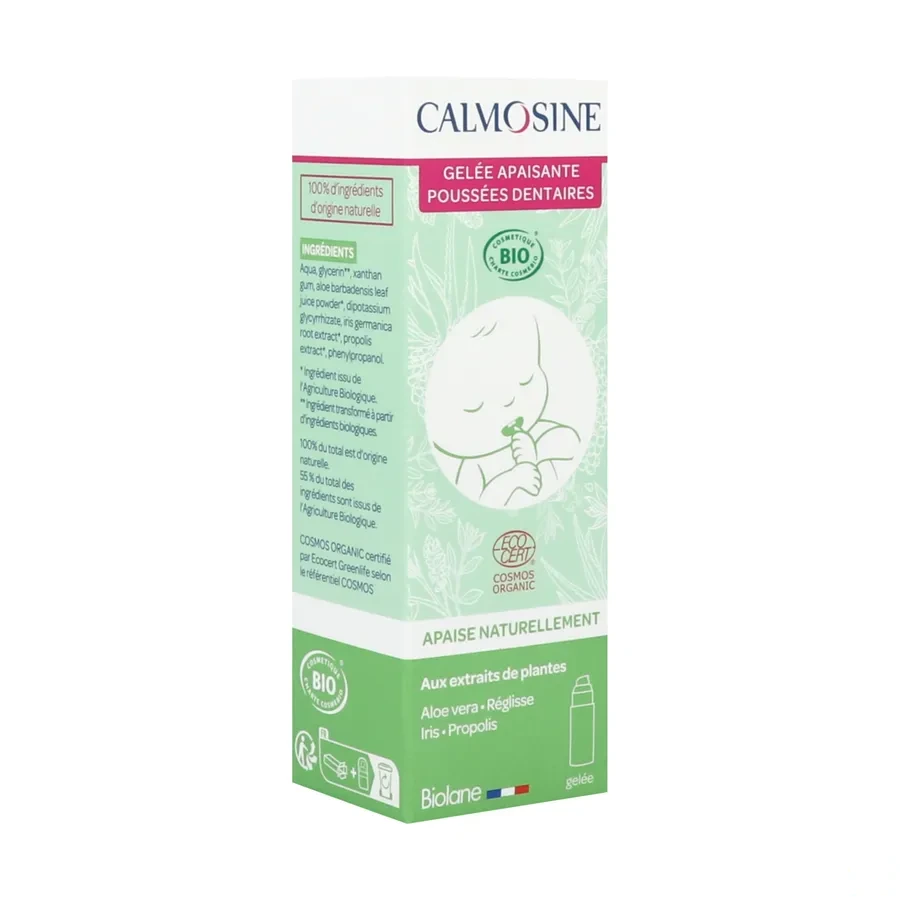 Calmosine Gelée Apaisante Poussées Dentaires