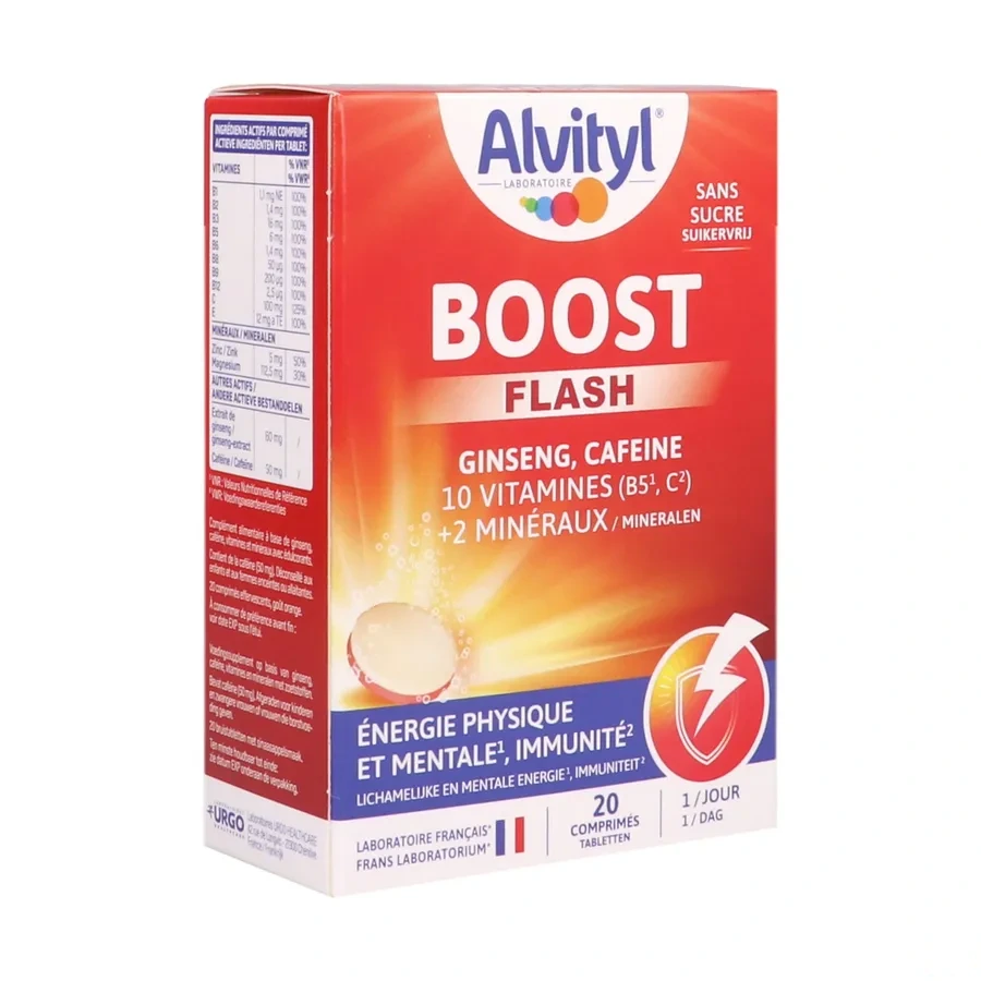 Alvityl Boost Ginseng et Caféine