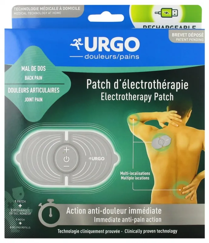 Urgo Patch Tens Mal de dos & douleurs articulaires