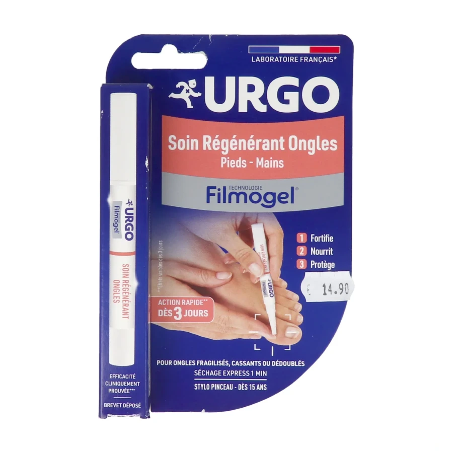 Urgo Filmogel Soin Régénérant Ongles