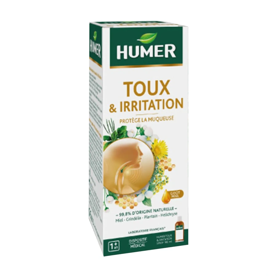 Humer Toux et Irritation Sirop