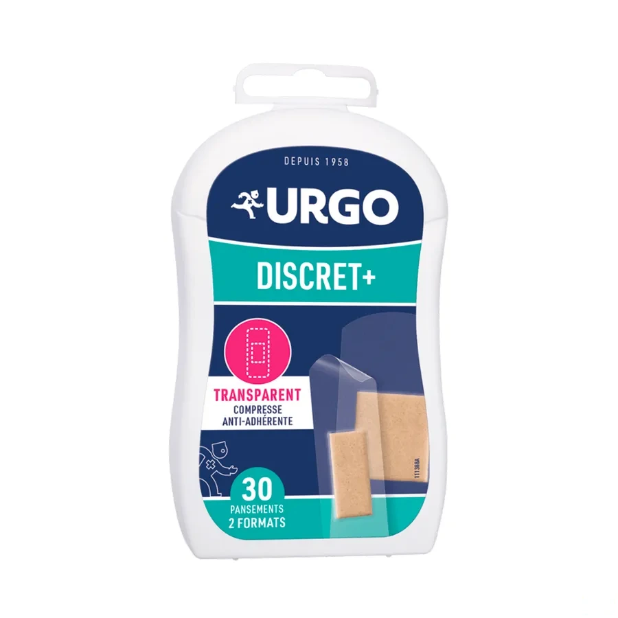Urgo Pansements Discrets Transparents x30