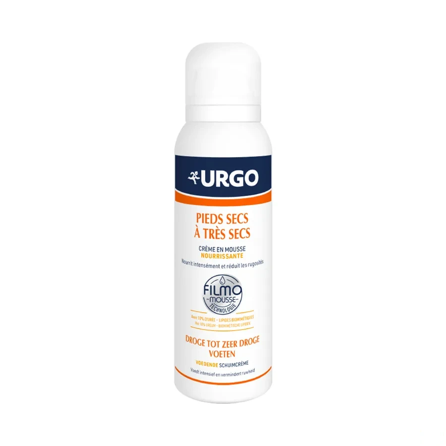 Urgo Crème Mousse Nourrissante Pieds Secs