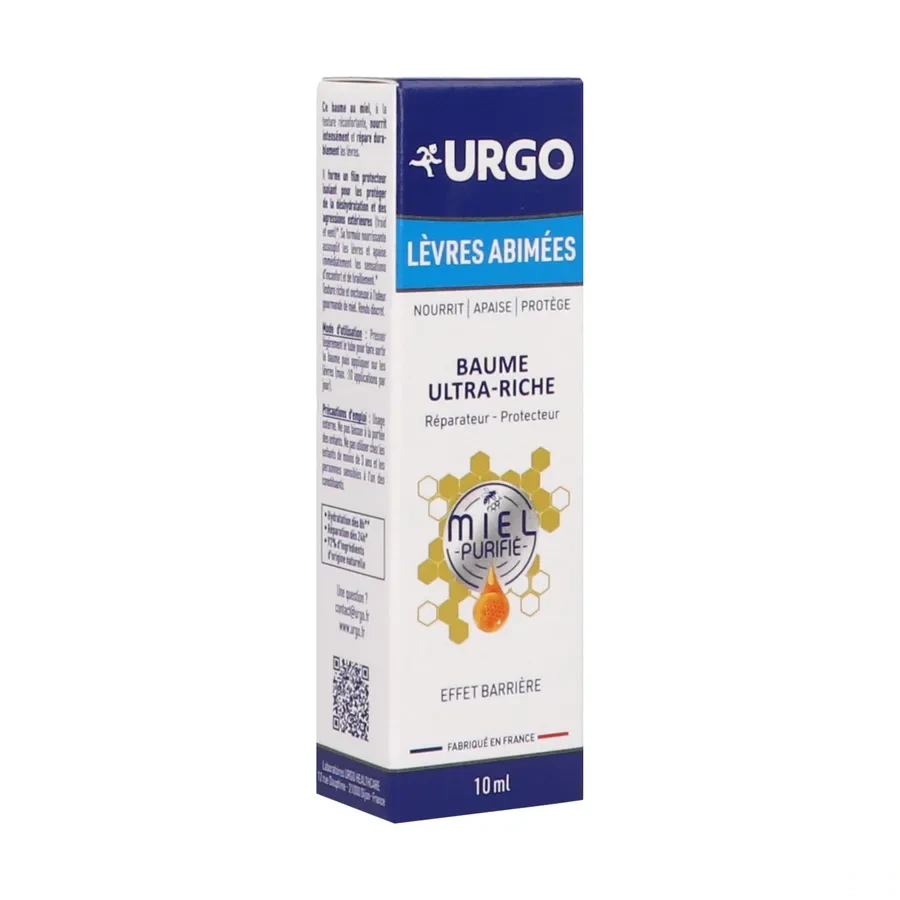 Urgo Lèvres Abimées Baume Ultra-Riche