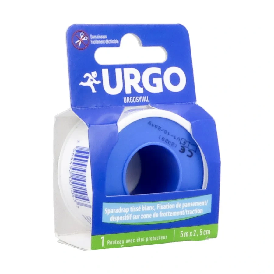 Urgo UrgoSyval Sparadrap Tissé Résistant Blanc