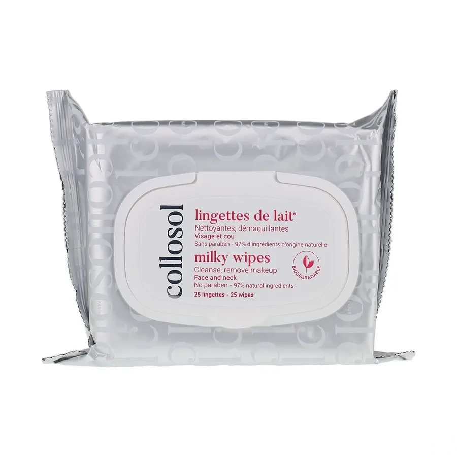 Collosol Lingettes de Lait Démaquillantes