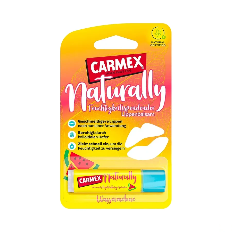 Carmex Naturally Baume Lèvres Intensément Hydratant