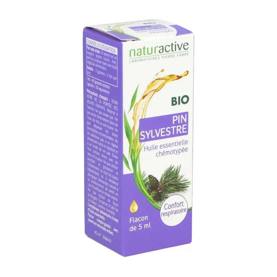 Naturactive Huile Essentielle Pin Sylvestre Bio