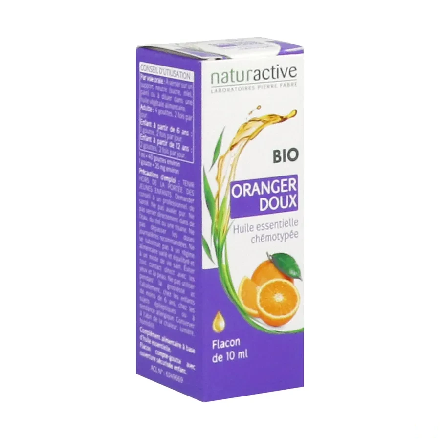 Naturactive Huile Essentielle Oranger Doux BIO