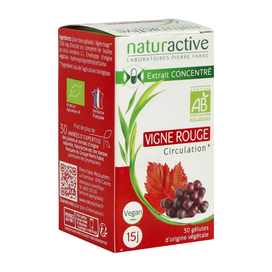 Naturactive Vigne Rouge Bio