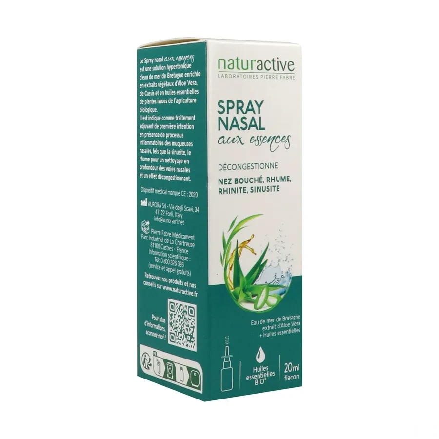 Naturactive Spray Nasal aux Essences Décongestionne
