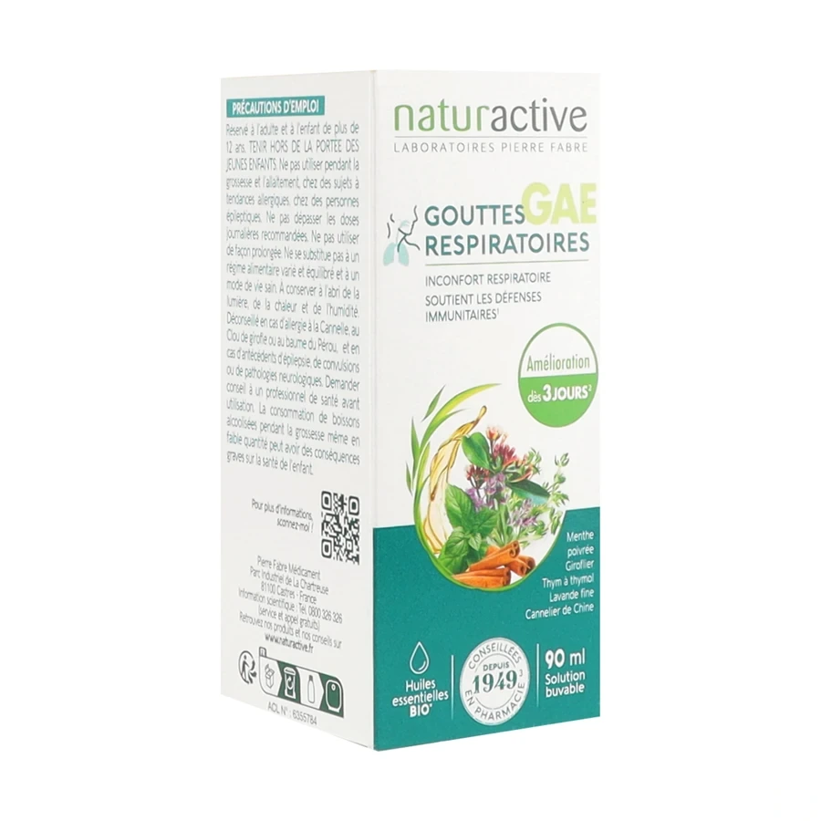 Naturactive Gouttes Respiratoires GAE