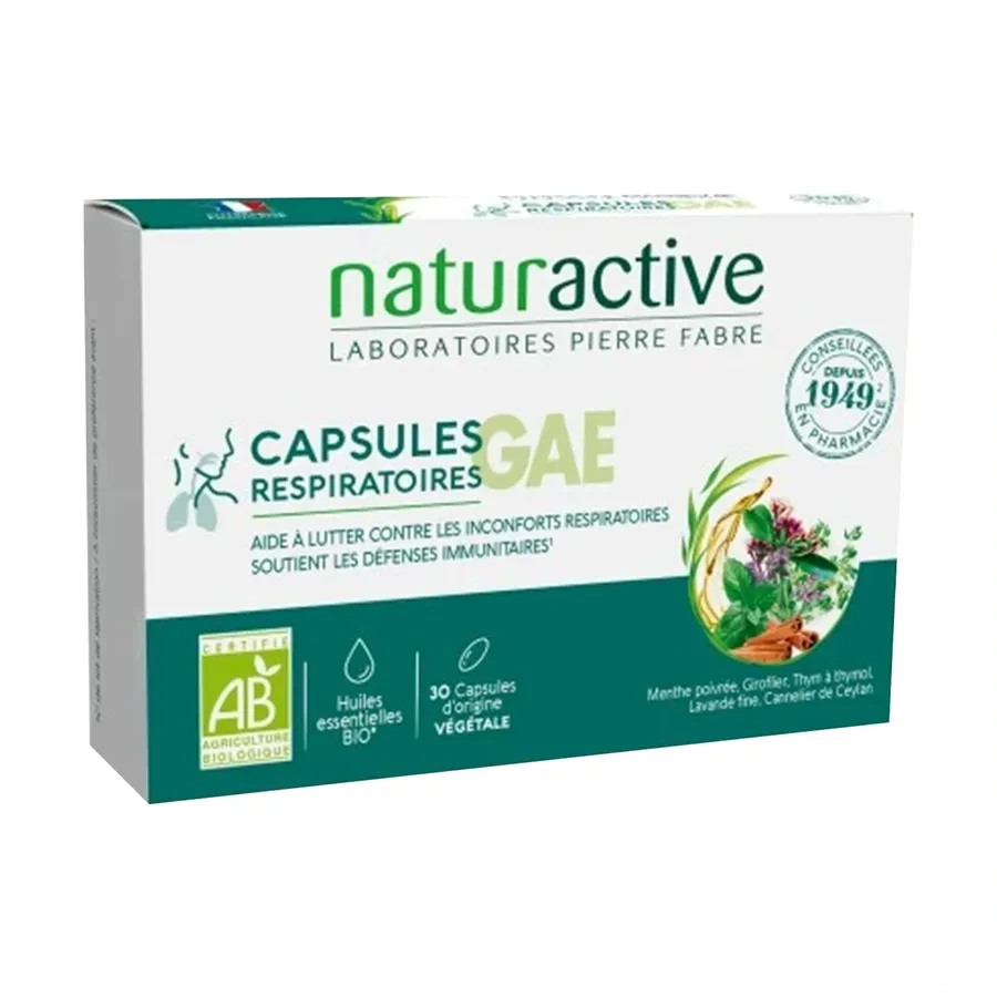 Naturactive Capsules Respiratoires GAE Bio