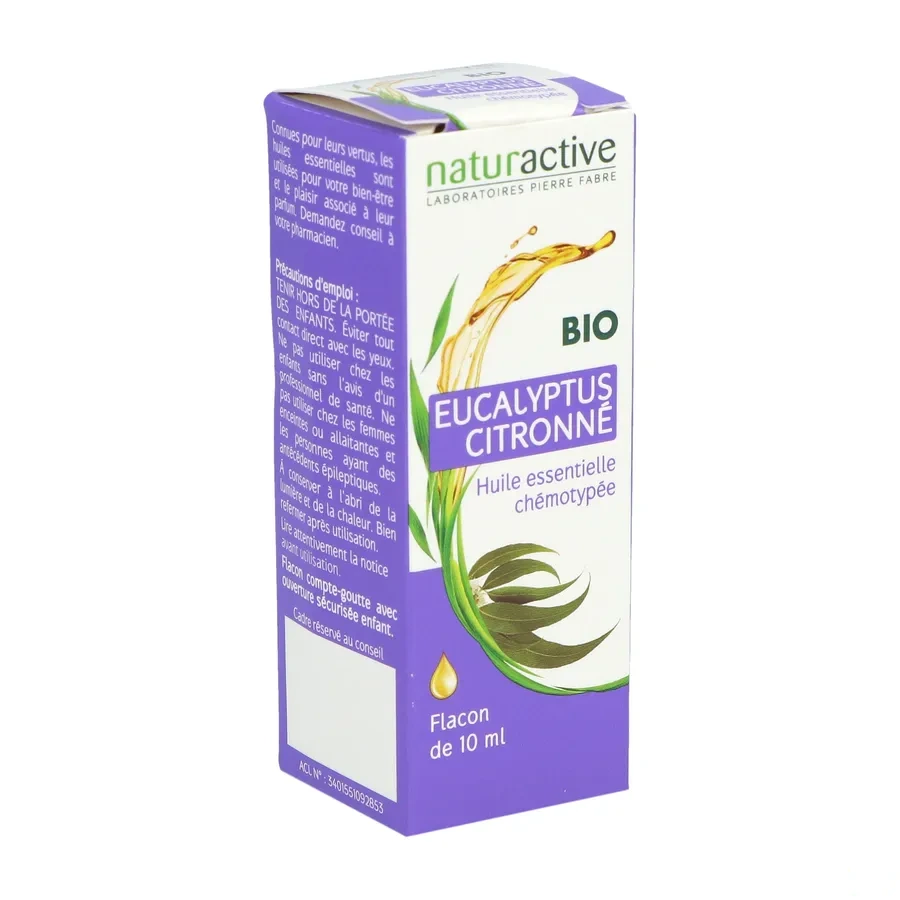 Naturactive Huile Essentielle Eucalyptus Citronné Bio