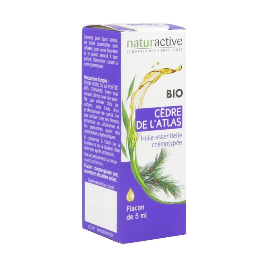 Naturactive Huile Essentielle Cèdre de l'Atlas Bio