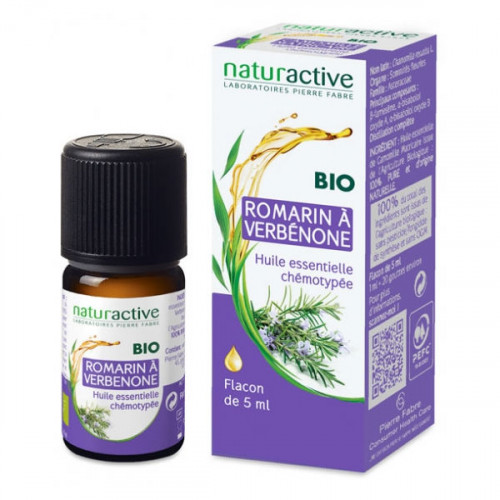 Naturactive Huile Essentielle Romarin à Verbénone Bio
