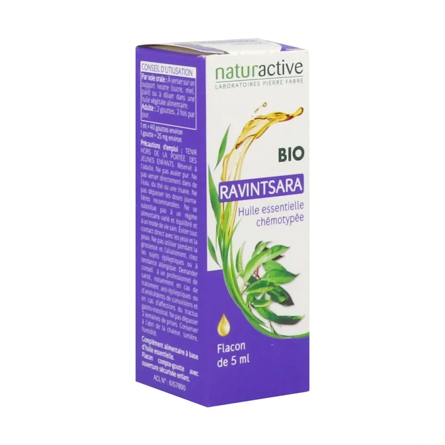 Naturactive Huile Essentielle Ravintsara BIO
