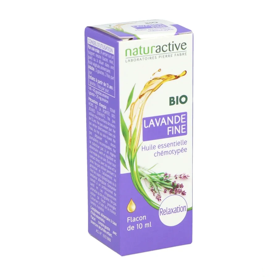 Naturactive Huile Essentielle Lavande Fine BIO