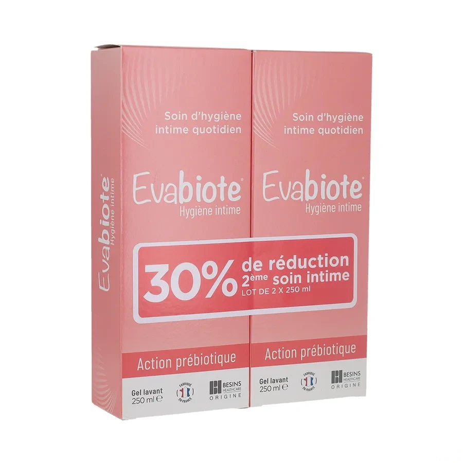Evabiote Hygiène Intime Gel Lavant Action Prébiotique