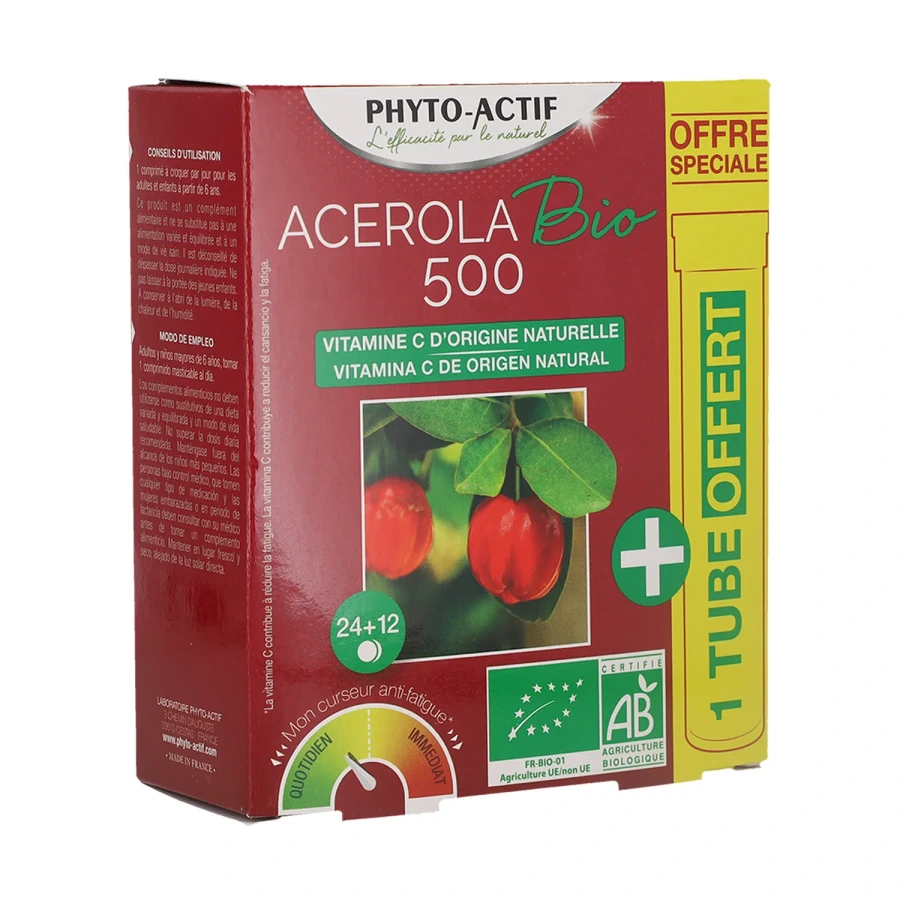 Phyto-Actif Acerola 500 Bio