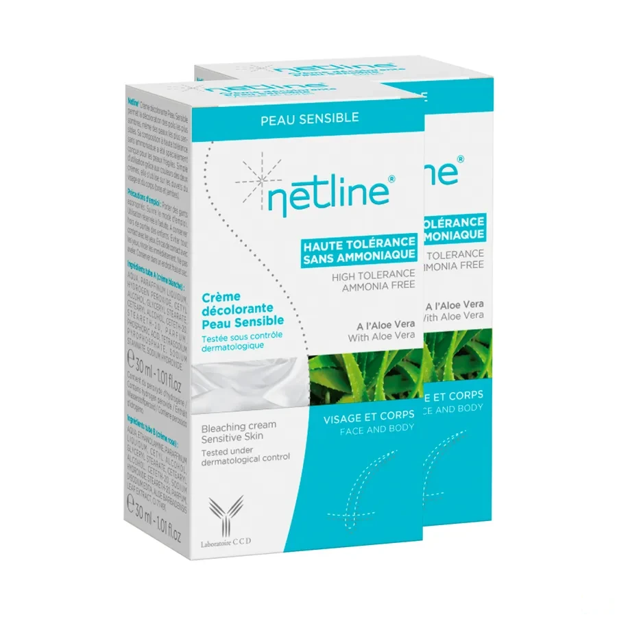 Netline Crème Décolorante Peau Sensible