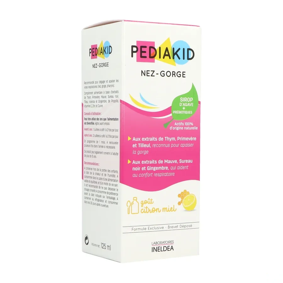 Pediakid Nez Gorge Sirop