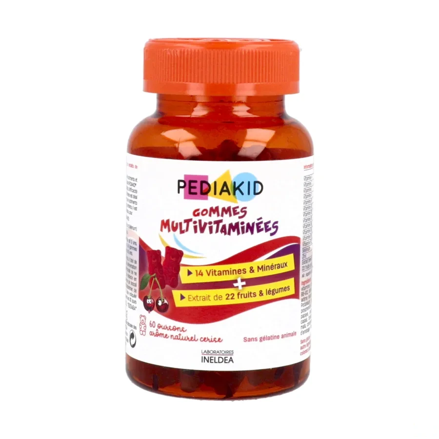 Pediakid Gommes Multivitaminées