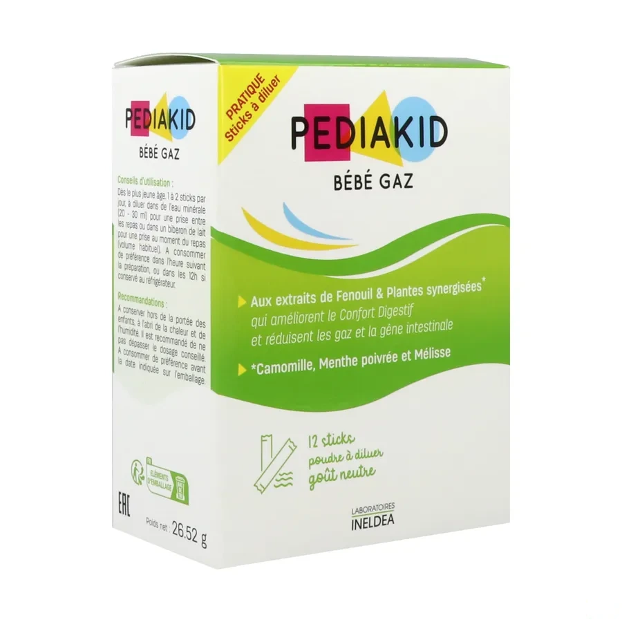 Pediakid Bébé Gaz