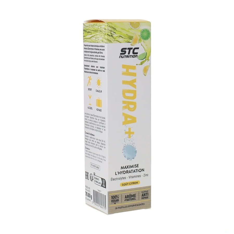 STC Nutrition Hydra+ Pastilles Effervescentes