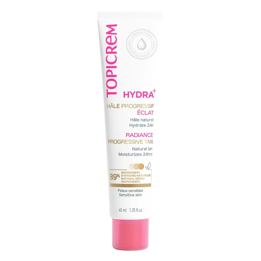 Topicrem Hydra+ Crème Visage Hâle Progressif Eclat
